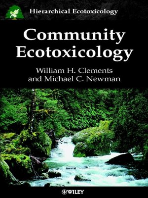 cover image of Community Ecotoxicology